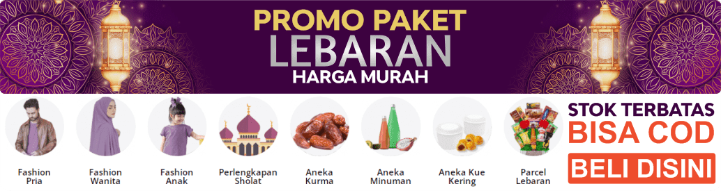 Promo Jual Paket Baju Kue Lebaran 2022